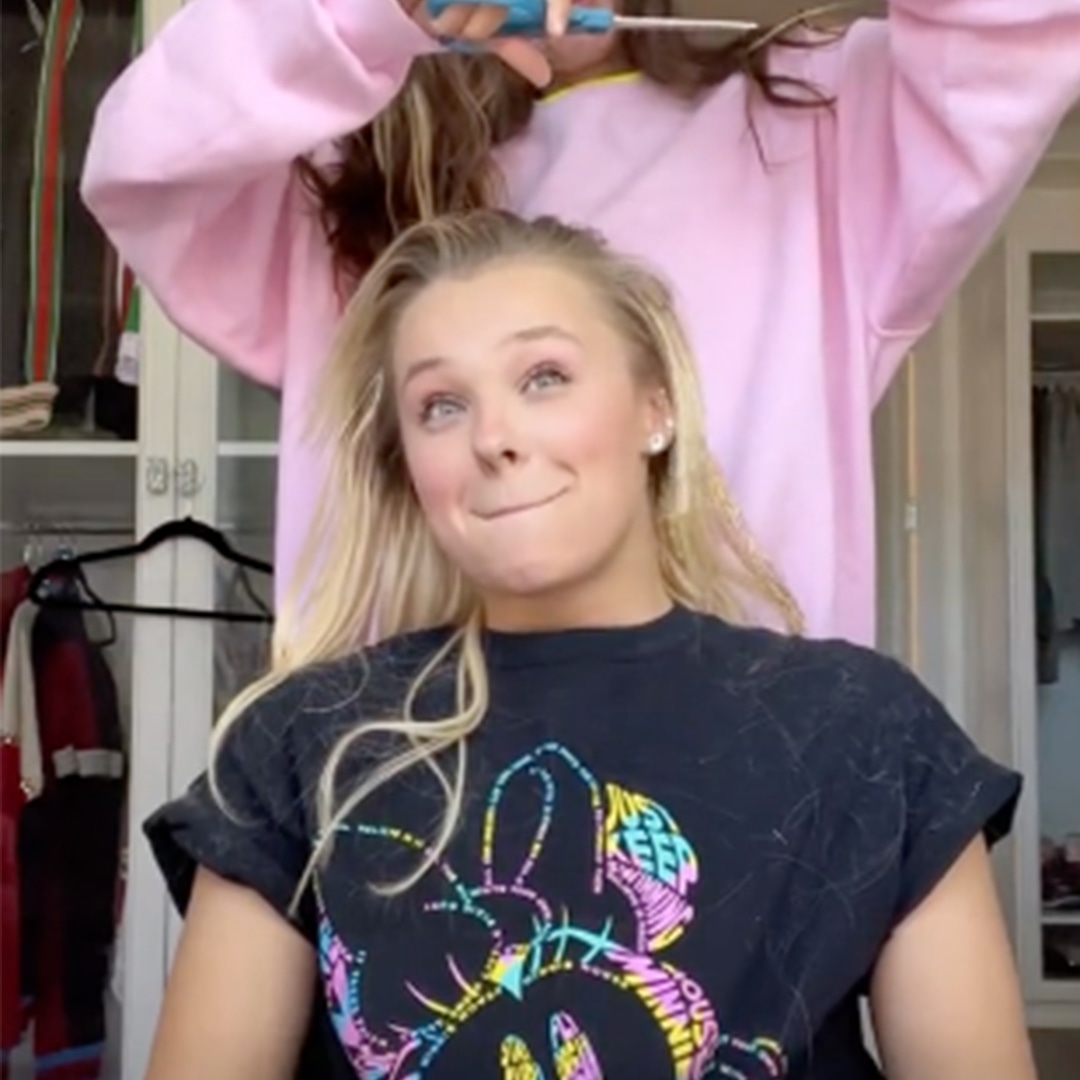 JoJo Siwa Gets Her Hair Chopped Off by Girlfriend Avery Cyrus